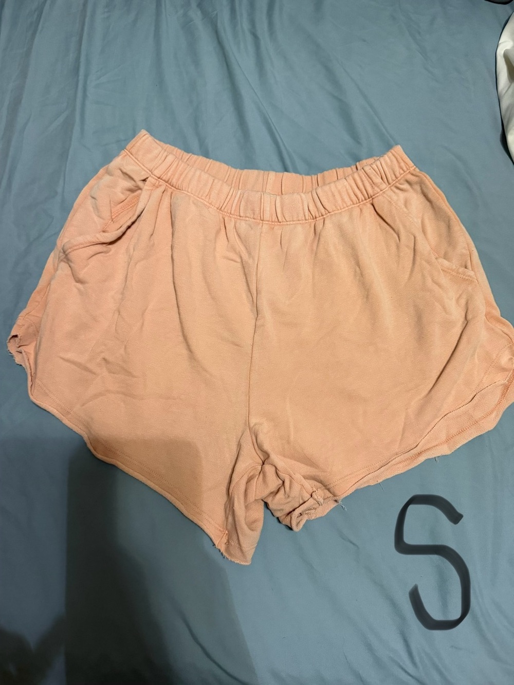 aerie Peach Lounge Athletic Shorts